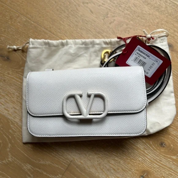 *SOLD* Valentino White Crossbody Belt Bag - Picture 8 of 12